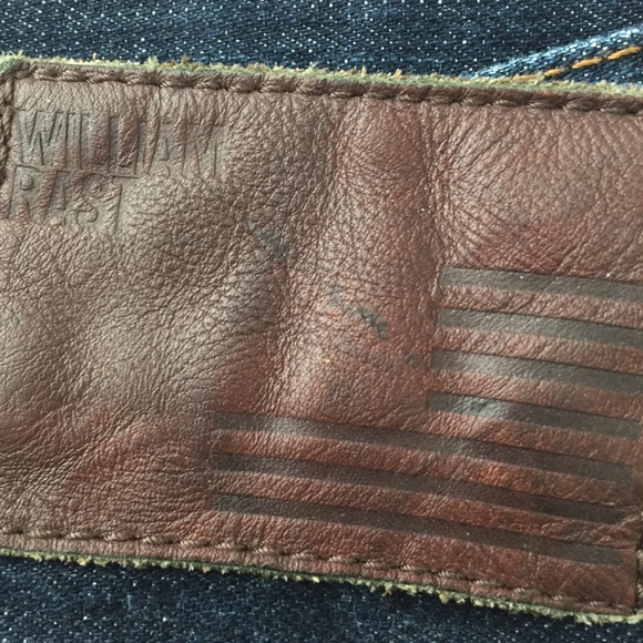 WILLIAM RAST BUTTON FLY INDIGO SKINNY JEANS 34/30 - Picture 4 of 10